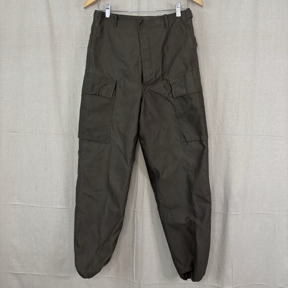 Klu Chanterie Military Cargo Jogger Pants Men 29x28 Gray Green‎ Gorpcore Utility - Picture 1 of 9